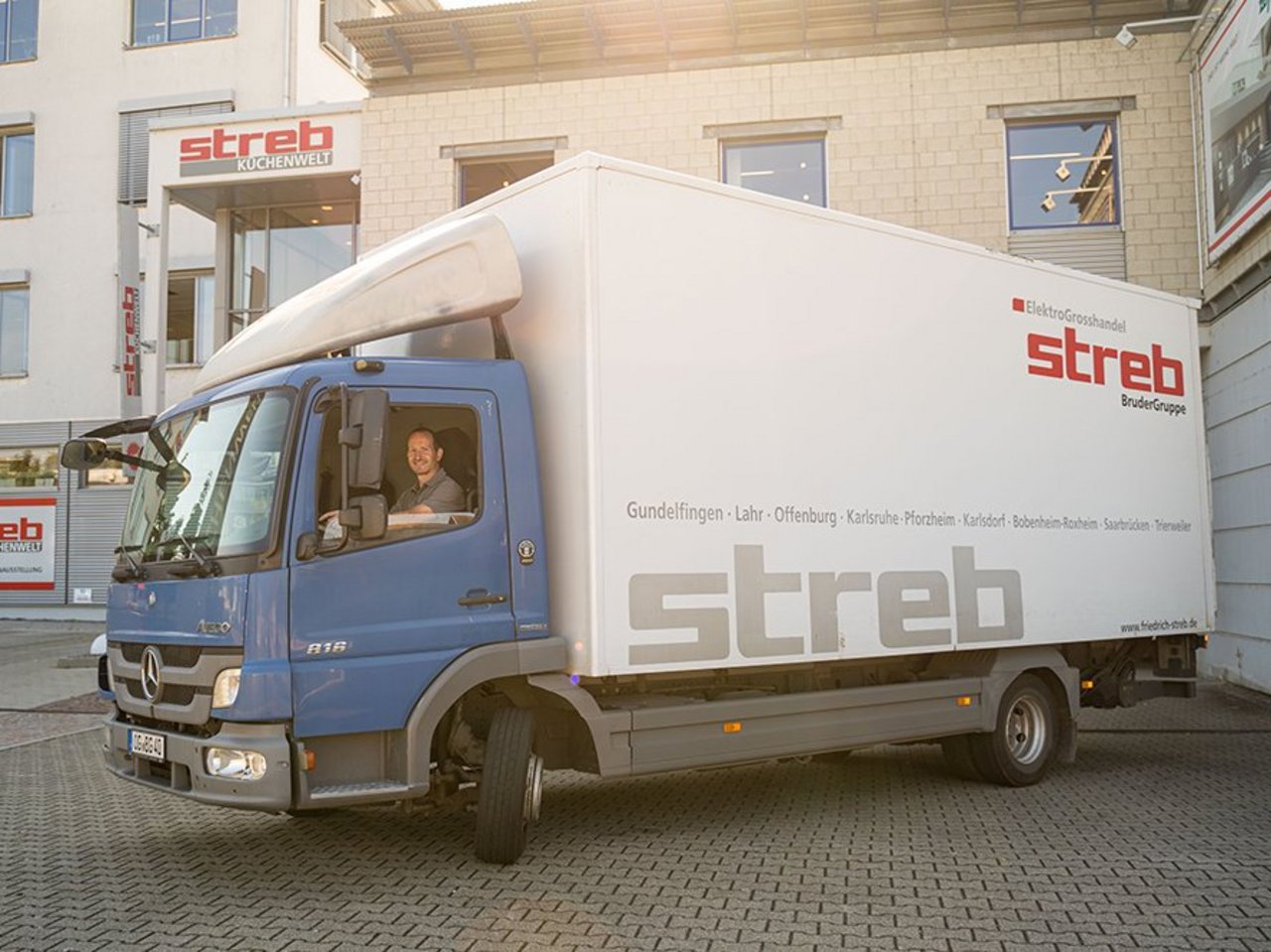 Lieferung neue Küche